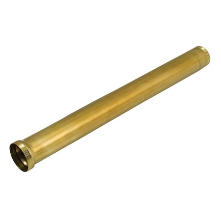 Jones Stephens 1in. x 1-1/8in. x 10in. Brass Overflow Tube C05042